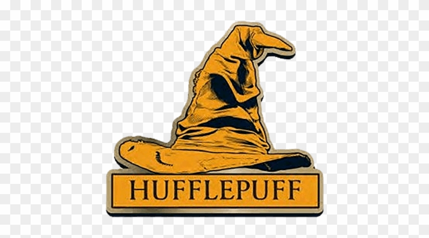 Sorting Hat Harry Potter - Harry Potter - Hufflepuff Sorting Hat Badge #1288269