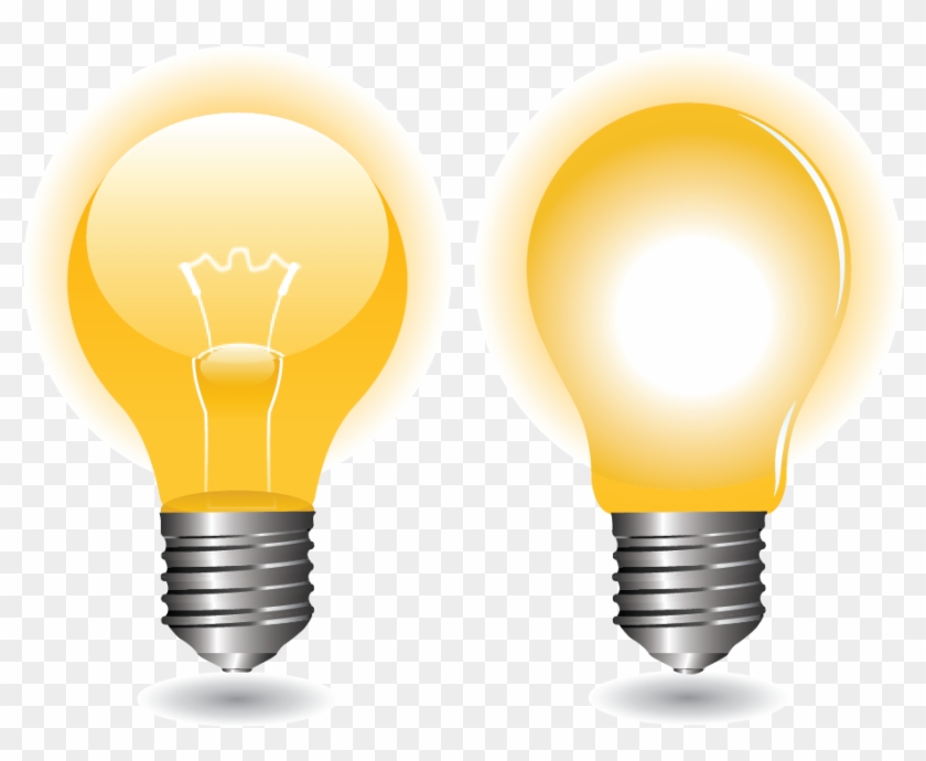 Incandescent Light Bulb Euclidean Vector Led Lamp - Incandescent Light Bulb #1288412