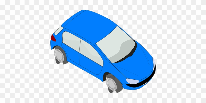Car, Vehicle, Automobile, Modern, Blue - Blue Clipart #1288651