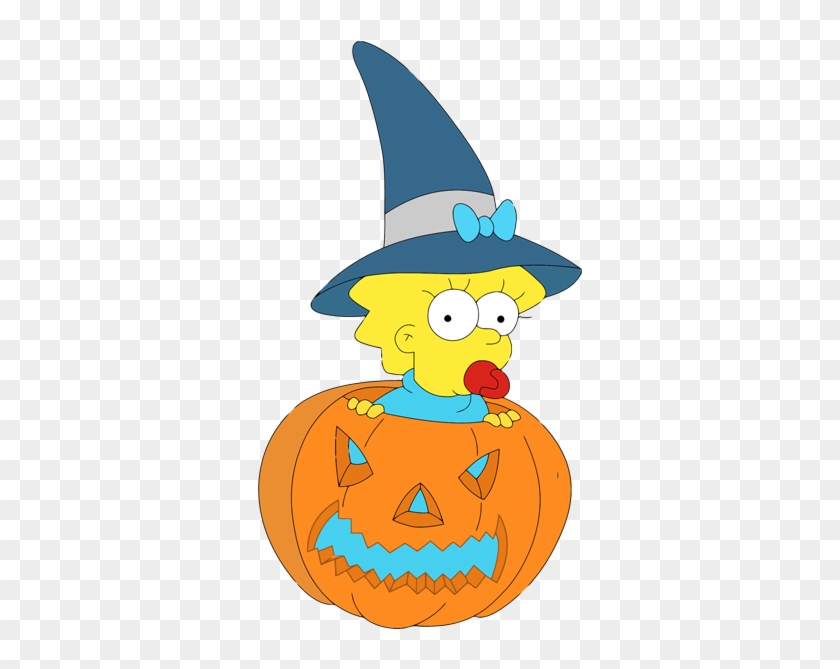 Simpsons-maggie Halloween - The Simpsons #1288999