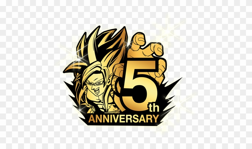 Logo 5th Anniversary - Dragon Ball Heroes Logo #1289318