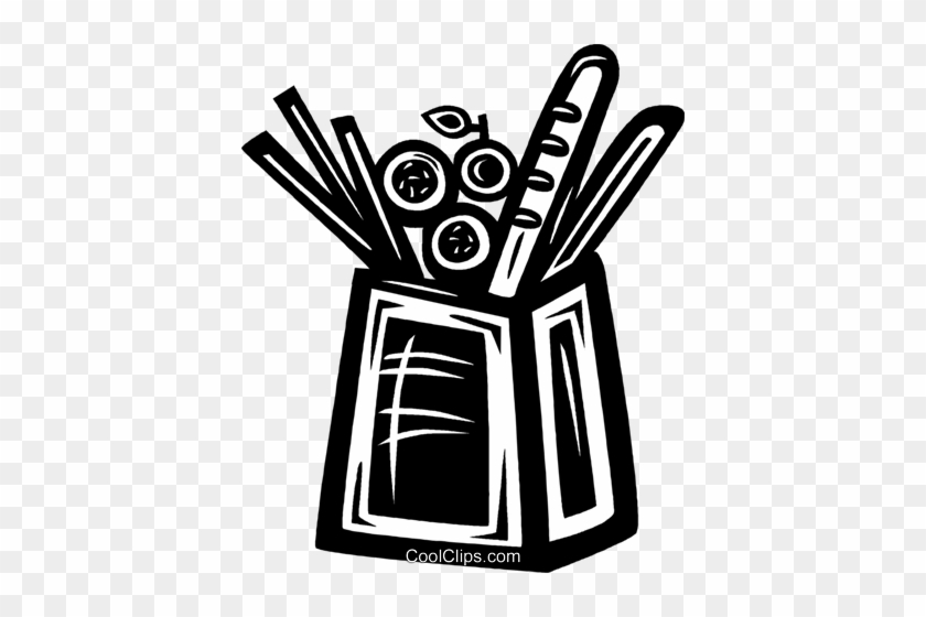 Groceries Royalty Free Vector Clip Art Illustration - Illustration #1289551