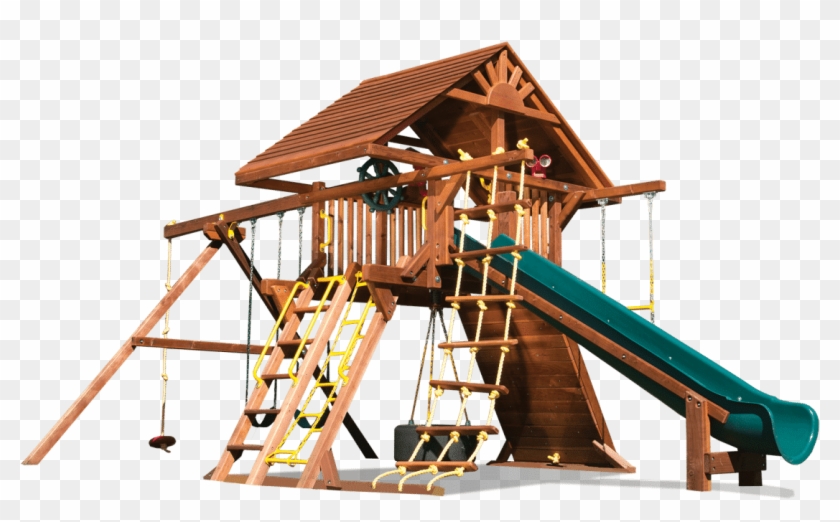 Explore Tots To Teens Furniture & Rainbow Play Systems's - Playground Slide #1289859