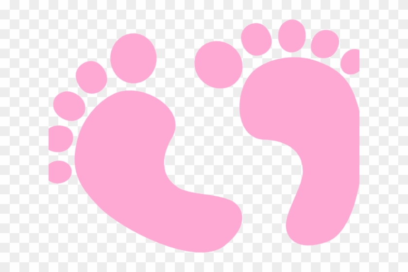 Footprint Clipart Baby Girl - Baby Girl Transparent Background #1289870