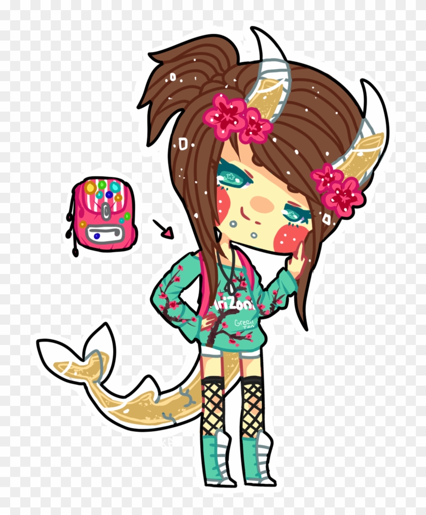 [006] Arizona Green Tea By Booze Shark Babes - Illustration #1289928