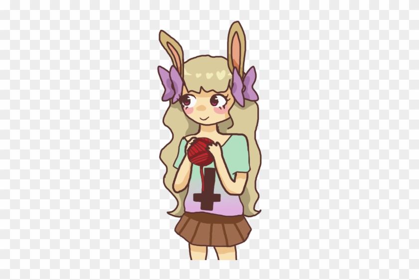 Kawaii Bunny Girl By Ribbonneko-chan - Cartoon #1290170