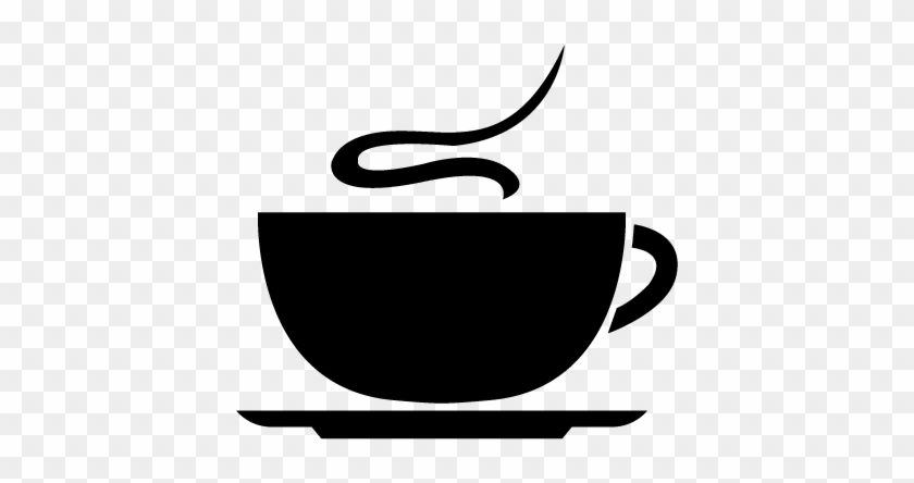 Cafétéria - Coffee Icon Black Png #1290208