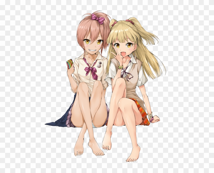 The Idolmaster Cinderella Girls Anime Kawaii Panchira - 二 次 ちび ギャル #1290392
