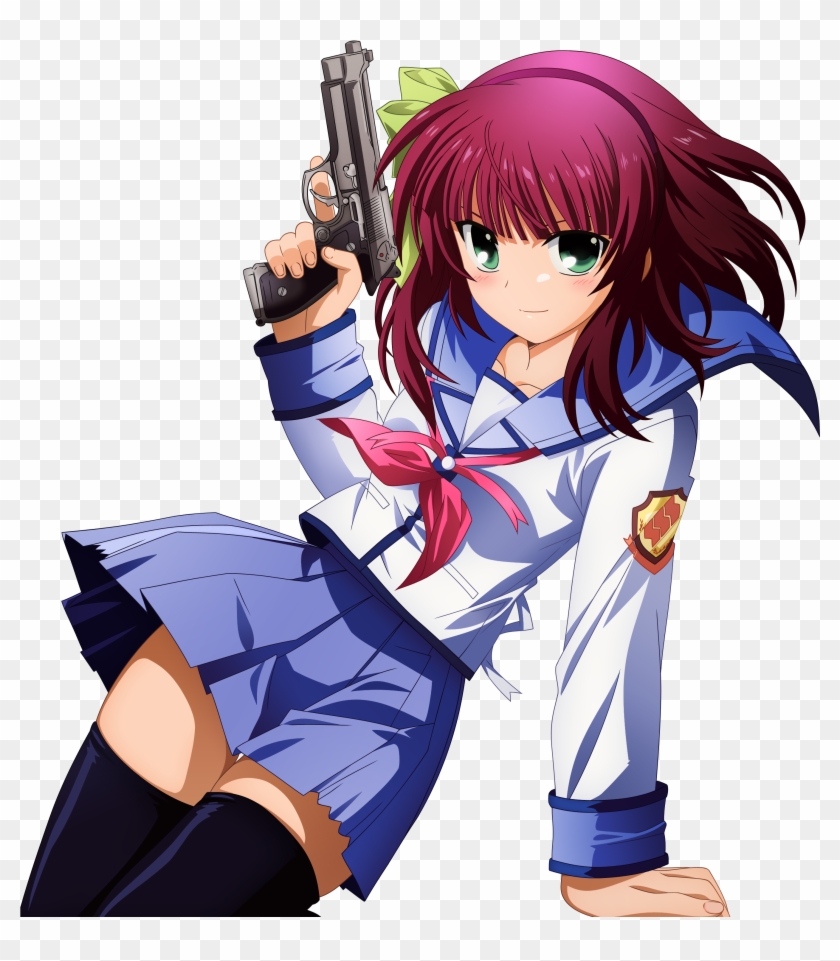 Yuri Nakamura Yuzuru Otonashi Angel Manga - Yuri Nakamura Png #1290576