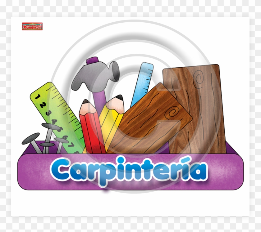Mural Carpintería Con Nombre - Mural Carpintería Con Nombre #1291038