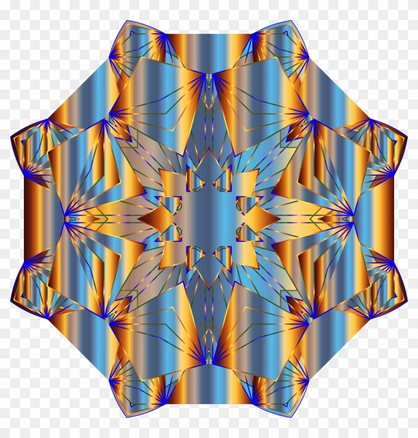 This Free Icons Png Design Of Chromatic Star Mandala - Chromatic Star #1291594