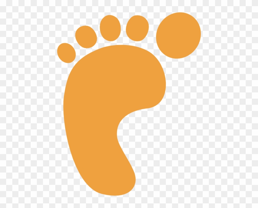 Footprints In The Sand Clip Art #1291743