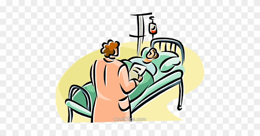 Hospital Clipart Hospital Bed - Person In Hospital Clipart #1291769