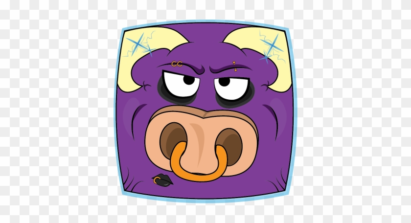 The Purple Ox Is Our Gothic Ox - Cartoon #1291827