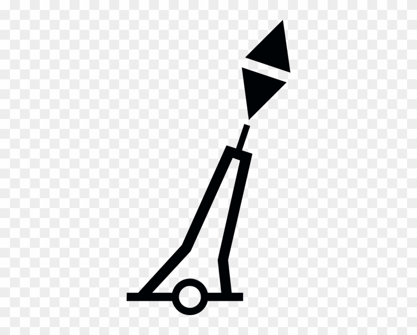Free Vector Nchart Symbol Int Cardinal Mark Pillar - Symbol #1292359