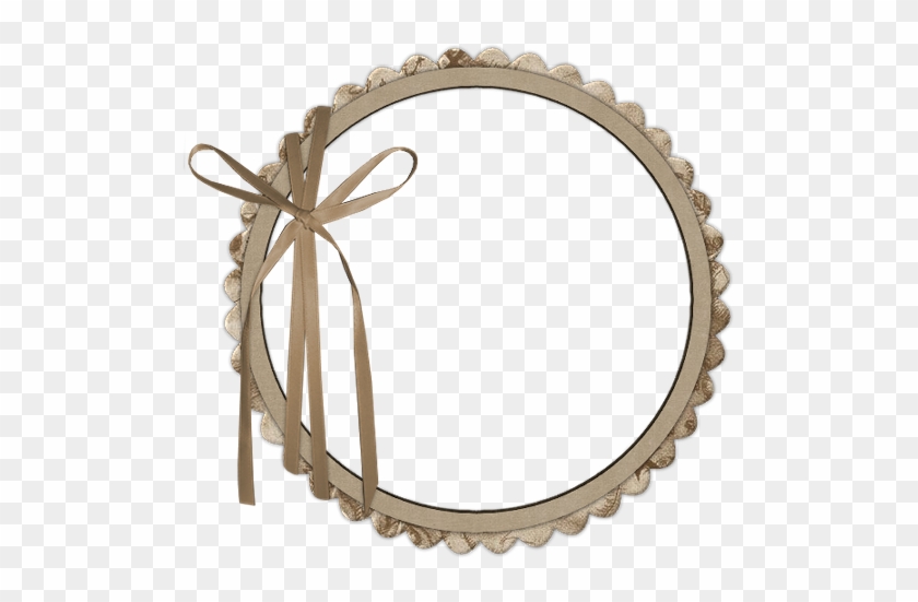 سجل حضوركــ بسكرابز؟ متـــجدد - Scalloped Oval Border #1292515