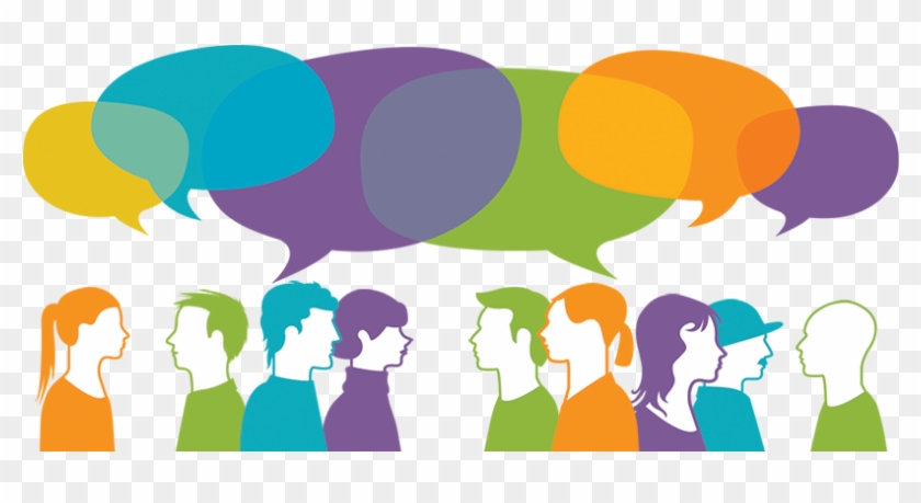 Live Chat Clipart Group Chat - Focus Group Clip Art #1292526
