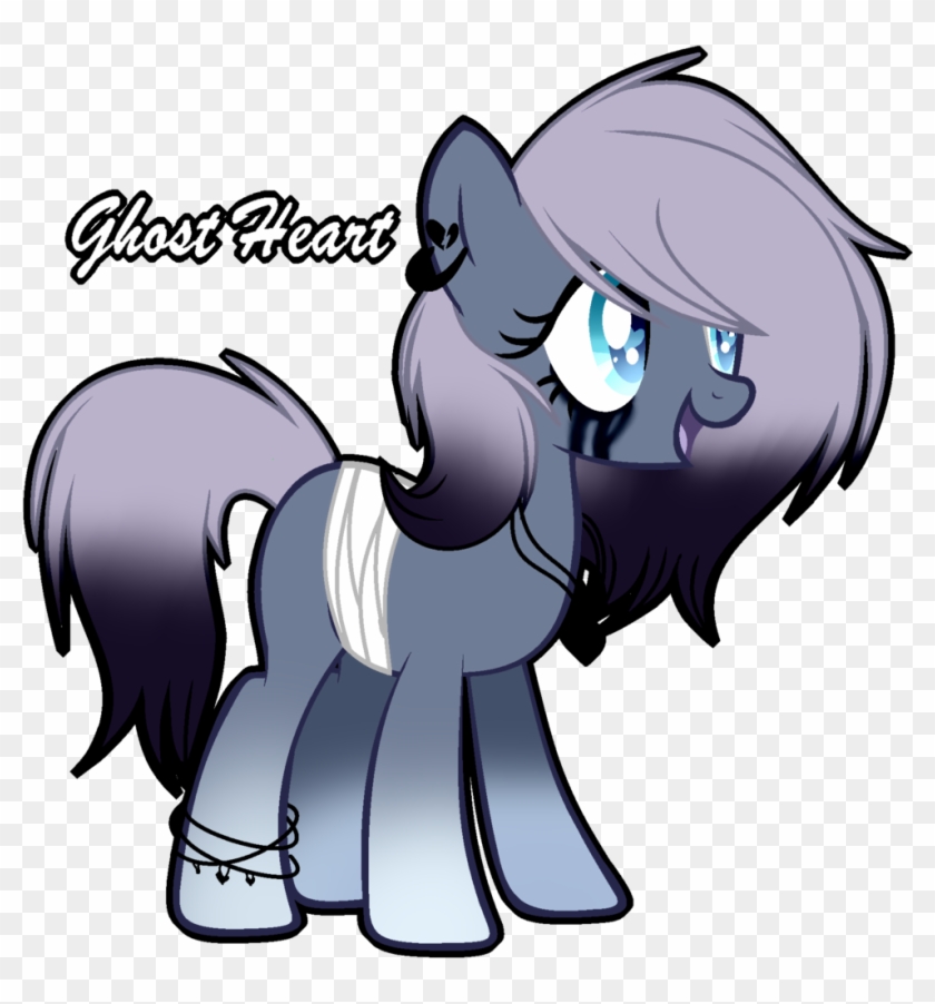 Mlp Ghost Heart By 6figersloverever Mlp Ghost Heart - Cartoon #1292795