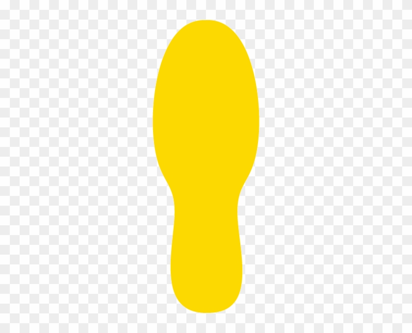 Yellow Footprints - Safetysign.com #1293019