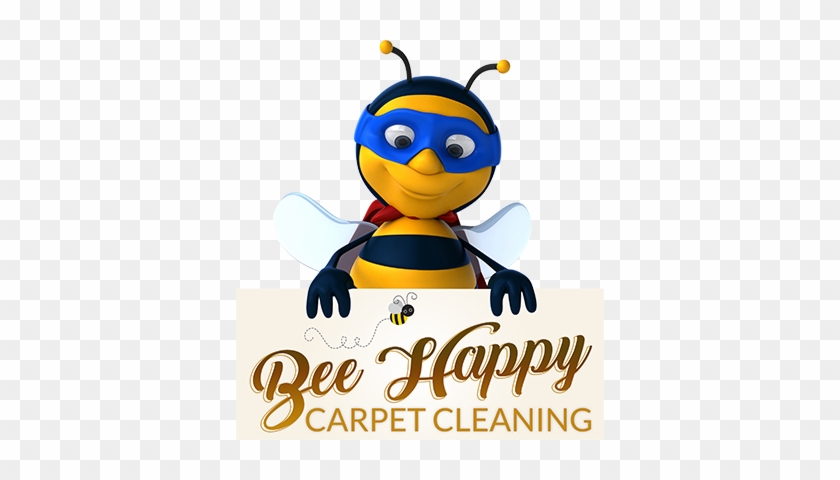 Bee Happy Carpet Cleaning Logo - Garage Tree Holiday Card | Business & Corporate #1293302