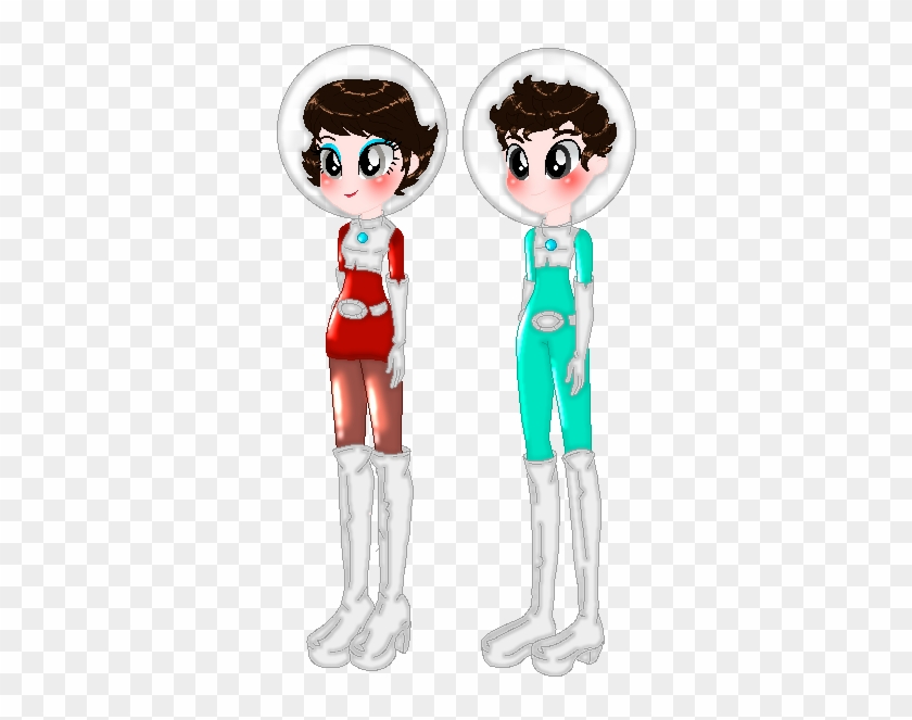 Julian And Mia Swans In Space By Antitroopergirl - Cartoon #1293354