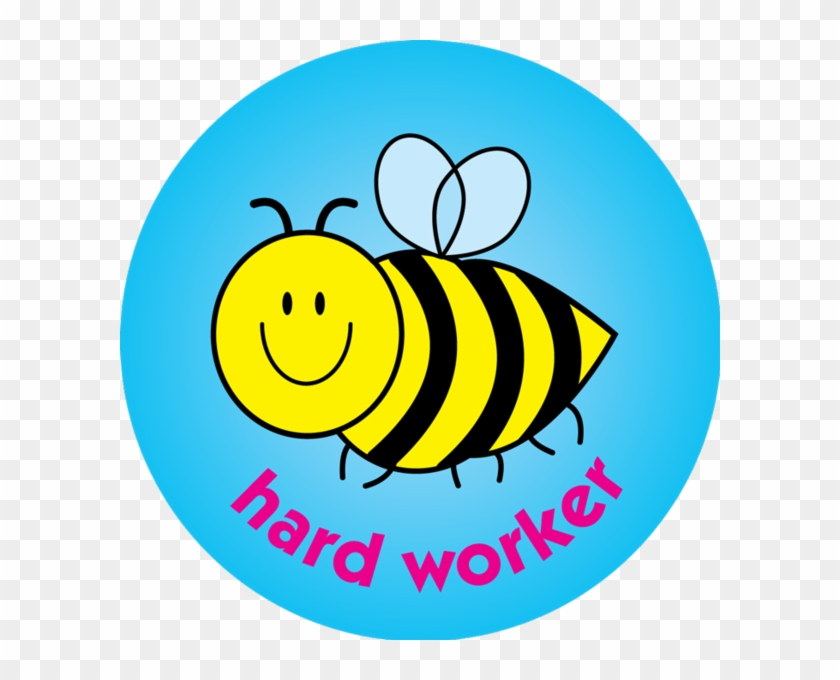 Bee Hard Working - A6 Praise Pad: Bee: 50 Teacher's Award Reward Notes #1293498