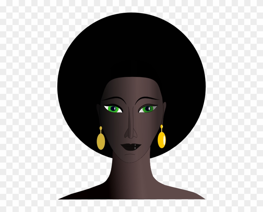 Free Vector Woman Clip Art - Black Woman Png Cliart #1293731