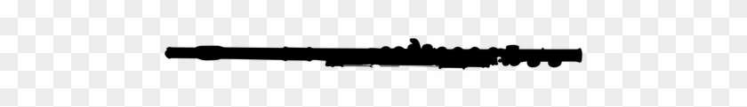 Flute Clipart Svg - Silhouette #1293869