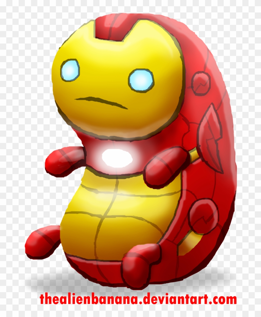 Daily 202- Tsum Tsum Iron Man By Thealienbanana - Tsum Tsum Iron Man #1294010