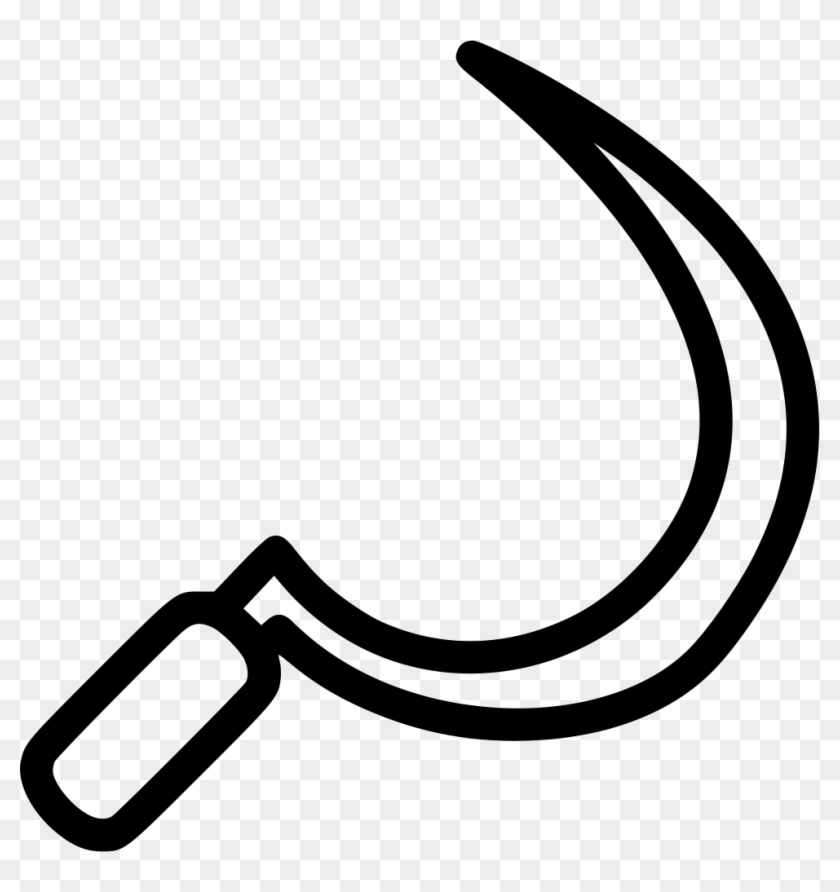 Sickle Comments - Outline Images Of Sickle #1294090