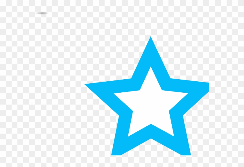 How To Set Use Blue Star Outline Svg Vector - Blue Star Outline Png #1294149