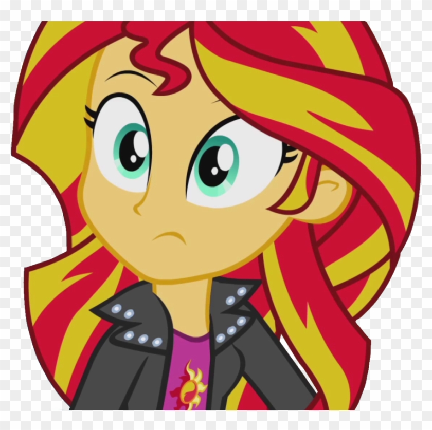 What Was He Screaming In The Original Video Couldn't - Sunset Shimmer Vector Rainbow Rocks #1294375