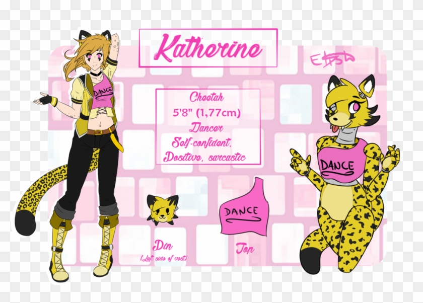 [fnaf Oc] Reference - Cartoon #1294903