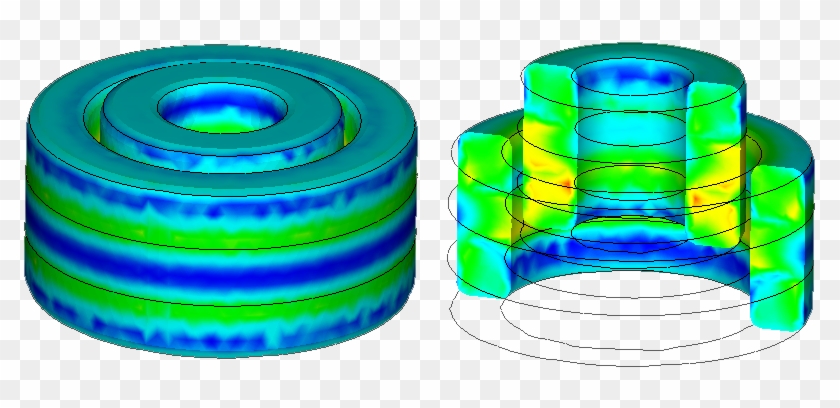 Magnetic Fluxdistribution Rmw - Circle #1296013