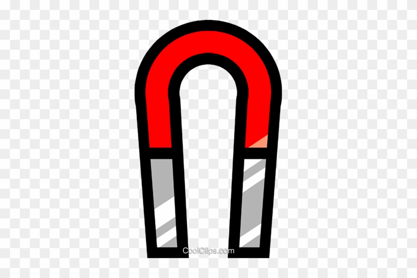 Symbol Of A Magnet Royalty Free Vector Clip Art Illustration - Clip Art #1296047