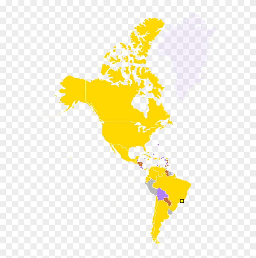 185 × 240 Pixels - Map Of North And South America #1296059