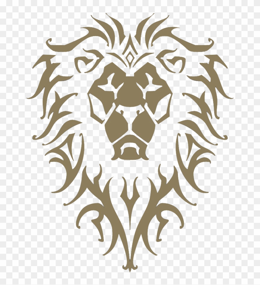 Warcraft Movie Alliance Vinyl Sticker - Warcraft Alliance Logo Png #1296846