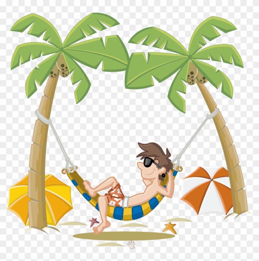Beach Cartoon Clip Art - Summer Holiday Png #1297461