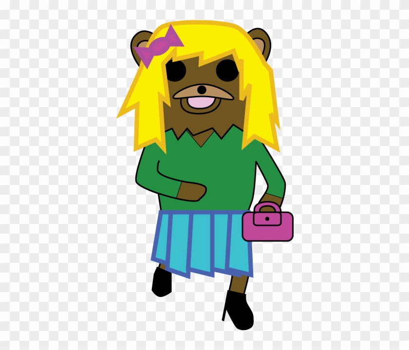 Pedobear Is A Woman By Anime-girl13 - Cartoon #1297600