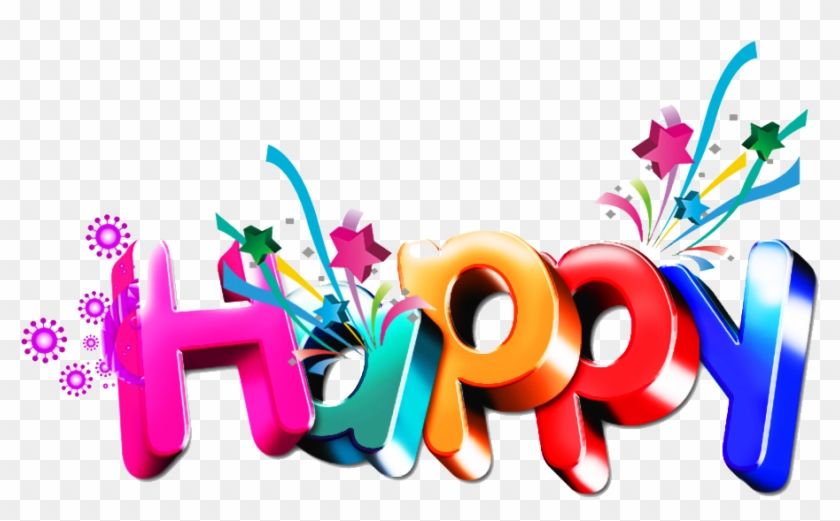 Happy Birthday 1024*768 Transprent Png Free Download - Summer Vector #1297954