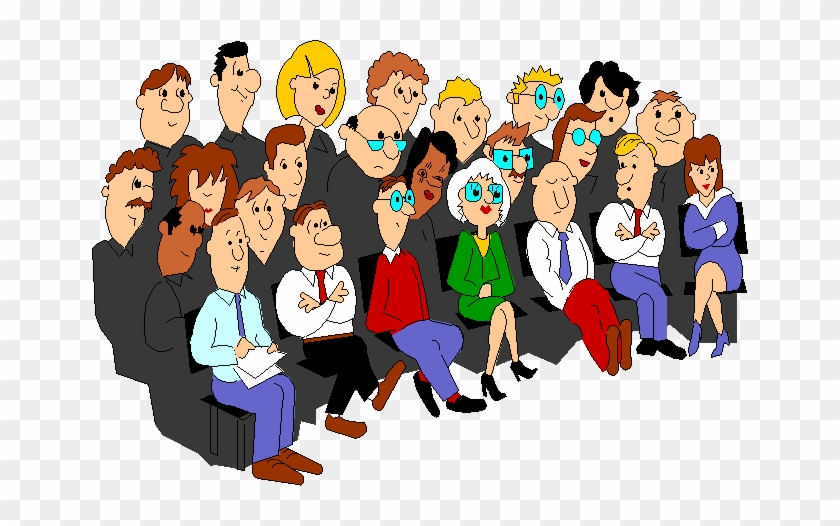 Parent-teacher Conference Meeting Clip Art - Gif Group Of People #1298200