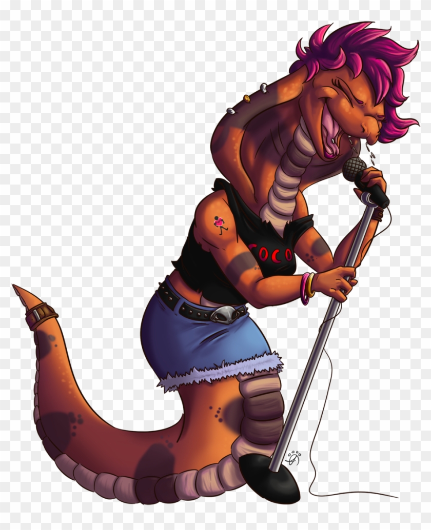Lisa 'spitz' The Spitting Cobra Singer - Cartoon #1298345