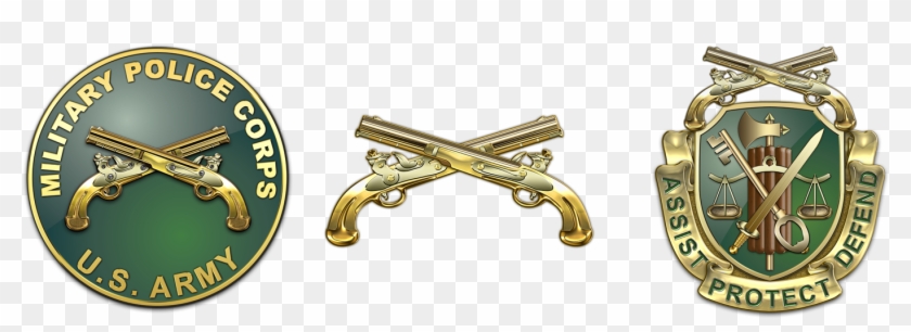 Military Insignia 3d - Us Army Military Police Corps #1298639