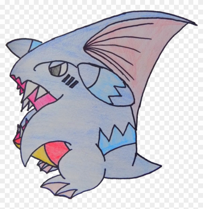 Alolan Gible By Fakemonnphotos - Cartoon #1298906