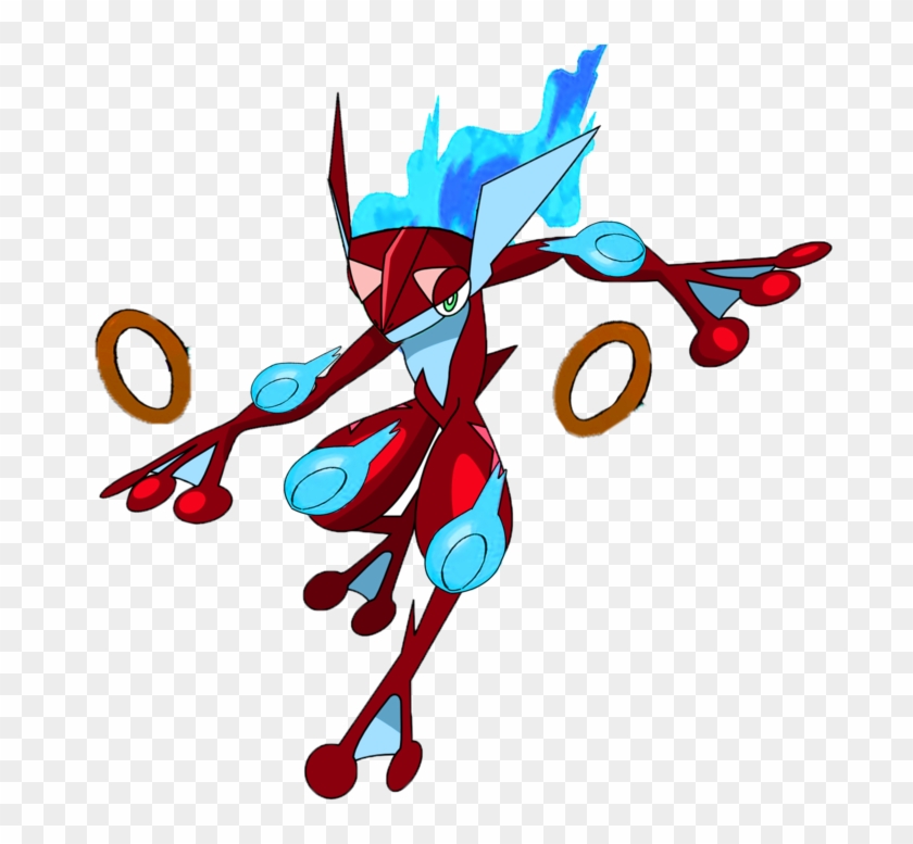 Fire-psychic Greninja By Mohitjakhar - Diary Of A Gallant Greninja: (an Unofficial Pokemon #1298991