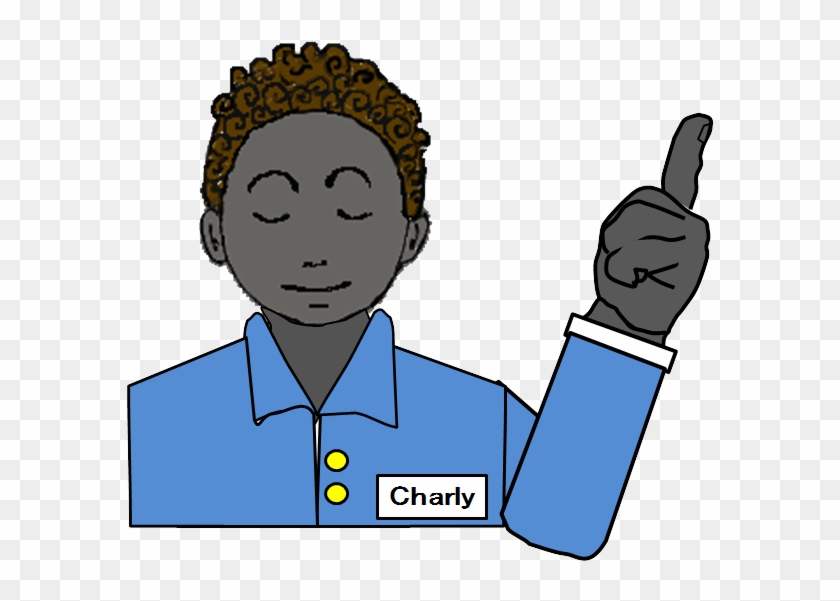 ４．black Man Gesture - Cartoon #1299807