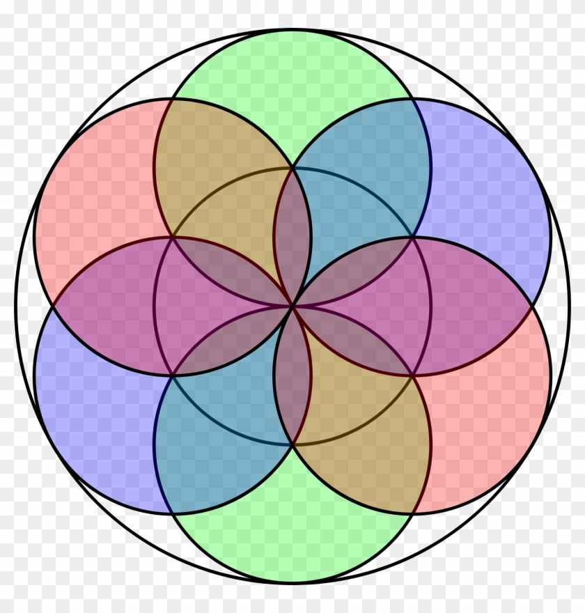 Seed Of Life - Overlapping Circles Grid #1299912