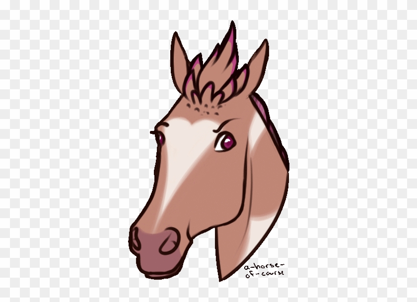 Animated Yhh For @browncoatwhit 2 By A Horse Of Course - Animated Horse Head #1300821