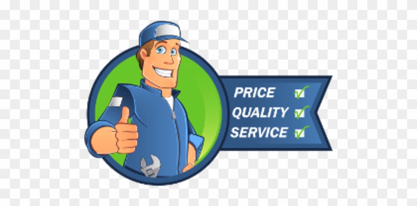 United Tired Auto Repair And Service Has Earned Its - Mechanic Man Cartoon #1300871
