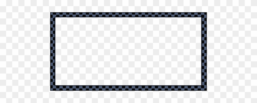 Worldlabel Com Border Dark Blue Black Checkered - Png Fancy Border #1301156